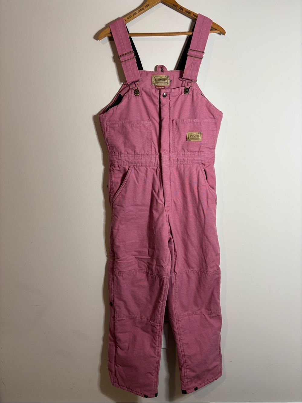 CE Schmidt Pink Workwear Overalls Small